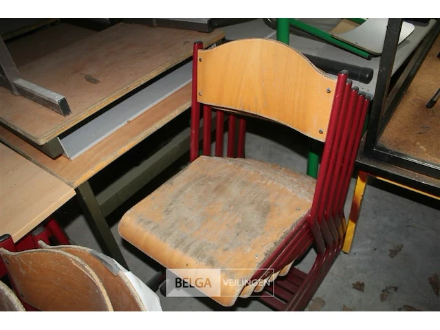 Circa 10 stapelbare stoelen - afbeelding 2 van  4
