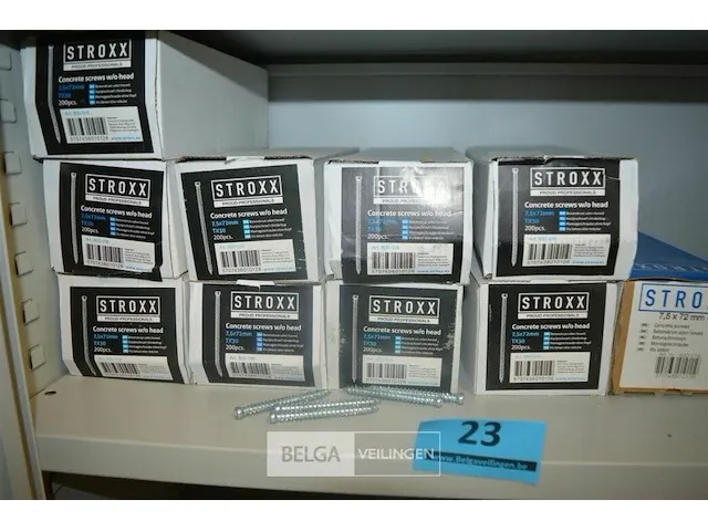 Circa 10 x doos kozijnschroeven - afbeelding 1 van  4