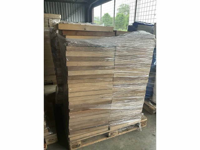 Circa 100 diverse houten bakjes - afbeelding 5 van  7