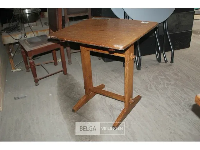 Circa 13 houten tafeltjes - afbeelding 2 van  6