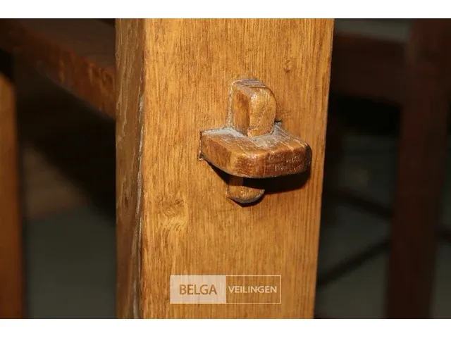 Circa 13 houten tafeltjes - afbeelding 5 van  6
