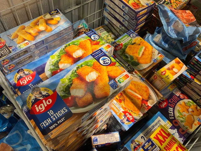 Circa 1800 stuks diverse zuivel, vlees, kaas en diepvriesproducten - afbeelding 50 van  108