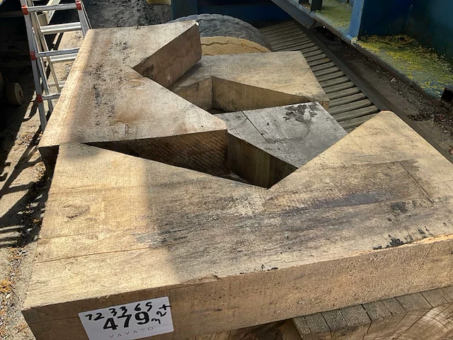 Circa 32 diverse houten blokken - afbeelding 1 van  7