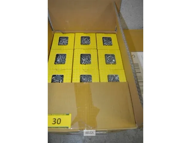 Circa 36 x doos schroeven - afbeelding 1 van  5