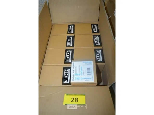 Circa 8 x doos houtschroeven - afbeelding 1 van  2