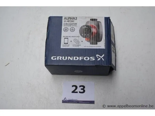 Circulatiepomp grundfos alpha2 25-40 180 - afbeelding 1 van  2