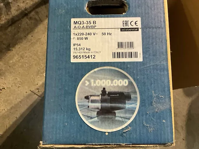 Circulatiepomp grundfos mq3-35 b - afbeelding 4 van  4