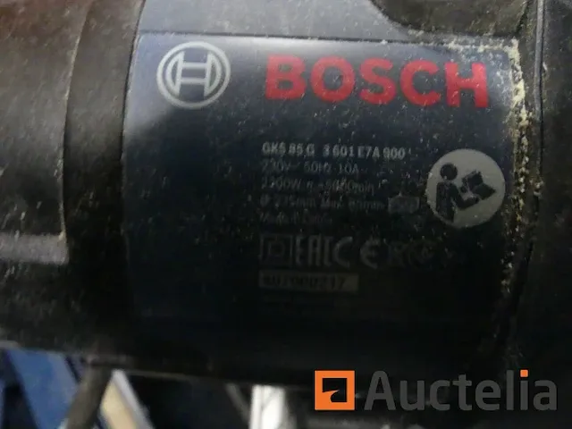 Cirkelzaag bosch gks 85 g 3.601 e7a 900 - afbeelding 4 van  10