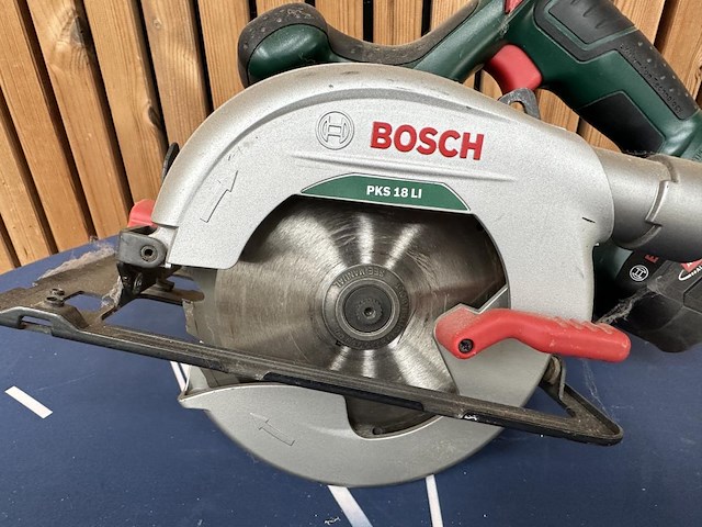 Cirkelzaag bosch pks 18li - afbeelding 2 van  4