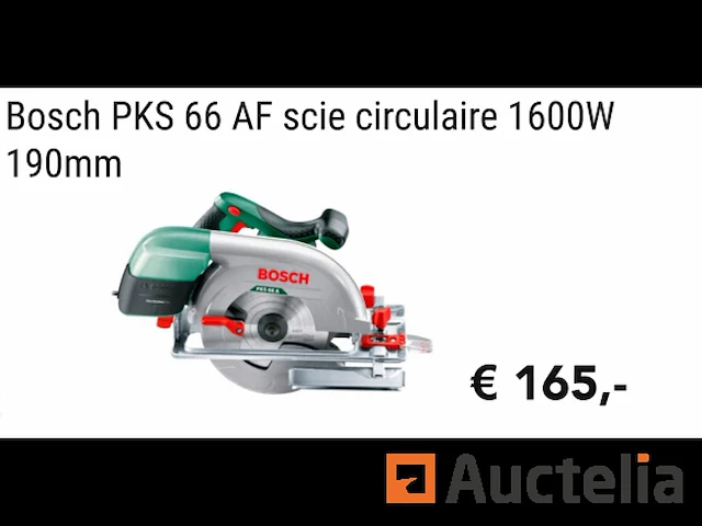 Cirkelzaag bosch pks 66 af - afbeelding 1 van  4