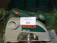 Cirkelzaag bosch pks54 in koffer, wipzaag bosch pst 50-e - afbeelding 2 van  7