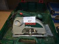 Cirkelzaag bosch pks54 in koffer, wipzaag bosch pst 50-e - afbeelding 3 van  7