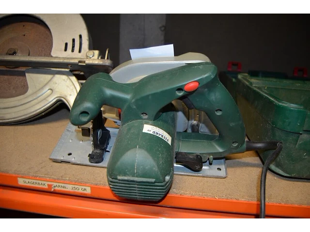 Cirkelzaag bosch pks54 in koffer, wipzaag bosch pst 50-e - afbeelding 4 van  7