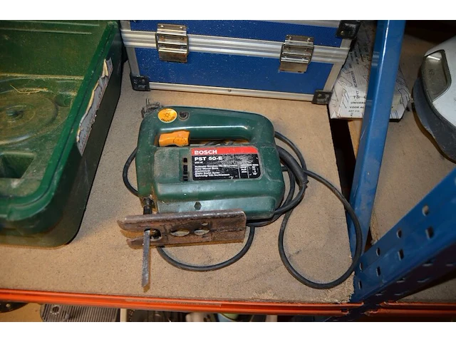 Cirkelzaag bosch pks54 in koffer, wipzaag bosch pst 50-e - afbeelding 6 van  7