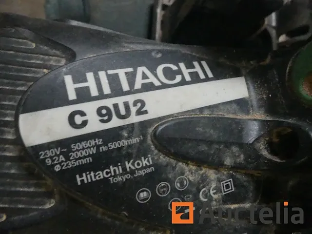 Cirkelzaag hitachi c 9u2 - afbeelding 5 van  6