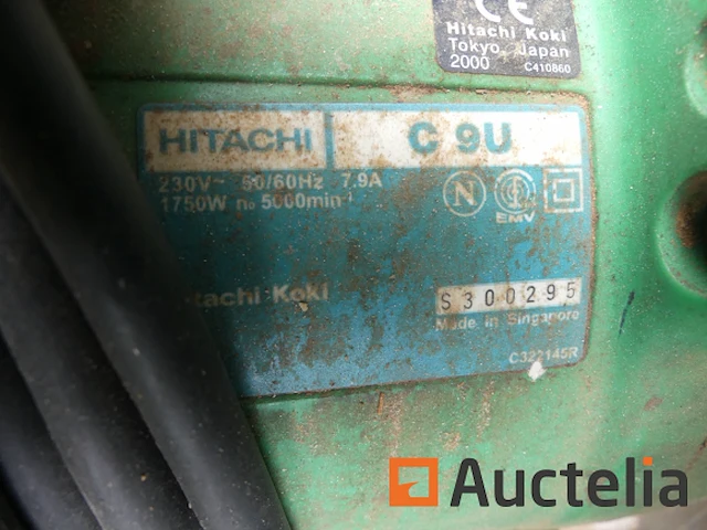 Cirkelzaag hitachi c9u - afbeelding 4 van  6