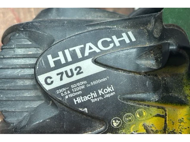Cirkelzaag hitachi - afbeelding 4 van  4