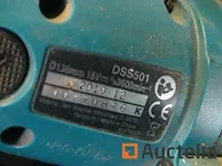 Cirkelzaag makita dss501zj, reciprozaag op accu makita djr181 - afbeelding 2 van  12
