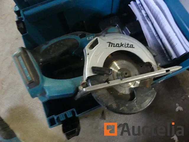Cirkelzaag makita dss501zj, reciprozaag op accu makita djr181 - afbeelding 10 van  12