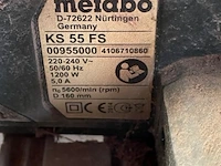 Cirkelzaag metabo - afbeelding 5 van  5