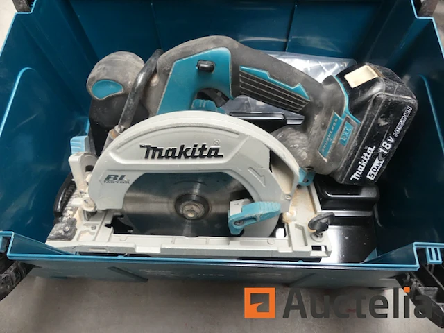 Cirkelzaag op accus makita dhs680 - afbeelding 5 van  7