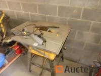 Cirkelzaag op tafel vermogen plus