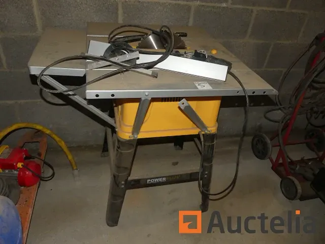 Cirkelzaag op tafel vermogen plus - afbeelding 3 van  4