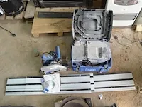 Cirkelzaag scheppach pl55 met extra zaagmessen en gelijders, stofzuiger scheppach hd2p - afbeelding 1 van  13