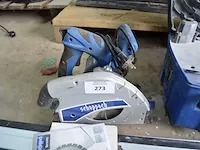 Cirkelzaag scheppach pl55 met extra zaagmessen en gelijders, stofzuiger scheppach hd2p - afbeelding 12 van  13