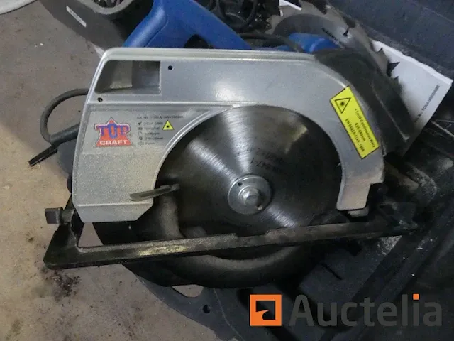 Cirkelzaag topcraft tcsla-1800, schuurmachine powerplus powxo460 - afbeelding 5 van  12