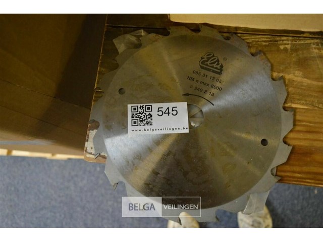 Cirkelzaagblad elu hardmetaal ø240 - afbeelding 1 van  1