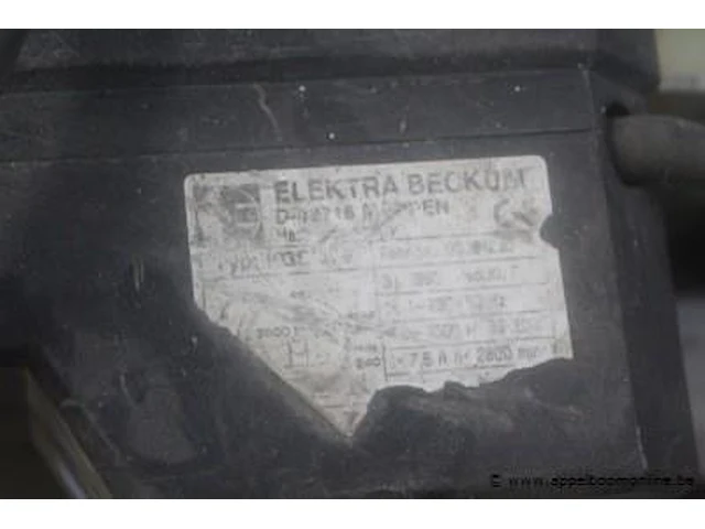 Cirkelzaagmachine elektra beckum - afbeelding 2 van  2