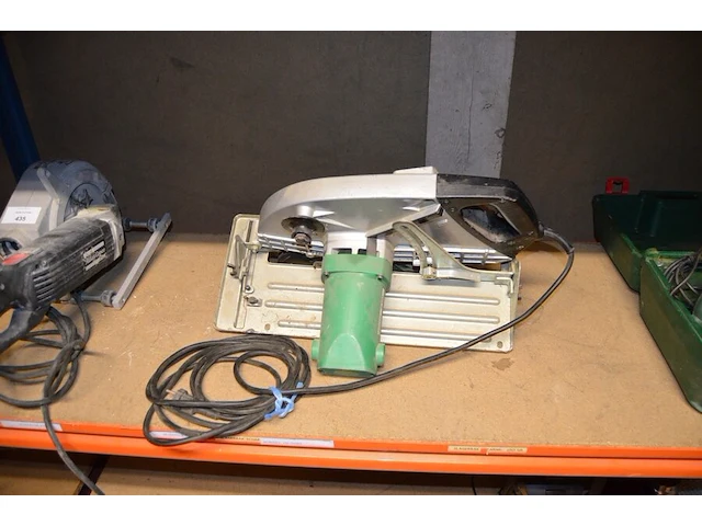 Cirkelzaagmachine hitachi c13u - afbeelding 2 van  6