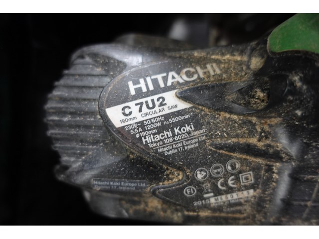 Cirkelzaagmachine hitachi - afbeelding 2 van  2