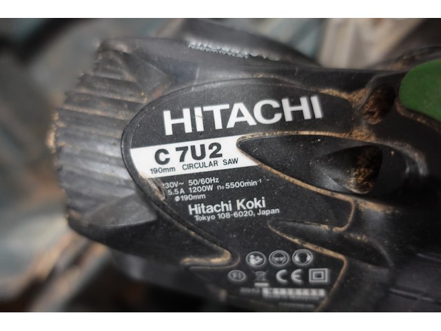 Cirkelzaagmachine hitachi - afbeelding 2 van  2