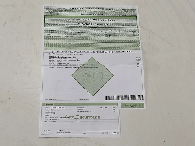 Citroën berlingo - vf7gc9hxc8n002034 - 2008 - afbeelding 5 van  16