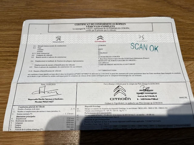 Citroen berlingo, 2019 - afbeelding 22 van  31