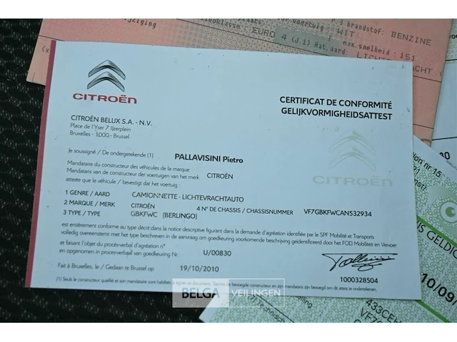 Citroën berlingo lichte vrachtwagen - afbeelding 2 van  20