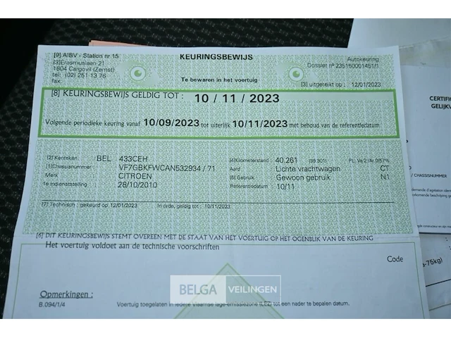 Citroën berlingo lichte vrachtwagen - afbeelding 3 van  20
