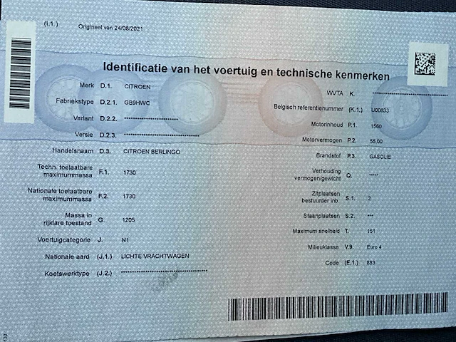 Citroën berlingo personenauto - afbeelding 33 van  35