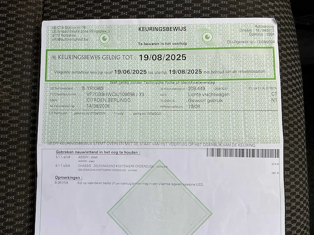 Citroën berlingo uit 2008 - afbeelding 53 van  58
