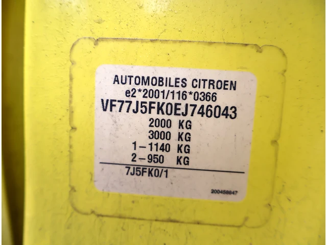 Citroen berlingo – vf77j5fk0ej746043 – 2014 - afbeelding 6 van  17