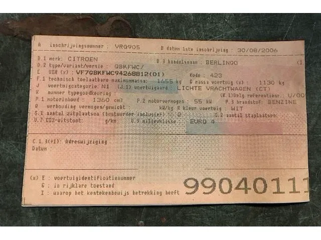 Citroën berlingo - afbeelding 4 van  17