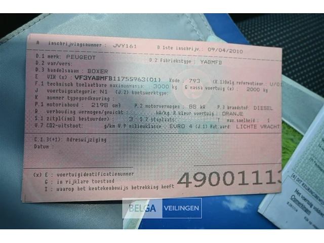 Citroën boxer lichte vrachtwagen - afbeelding 14 van  17