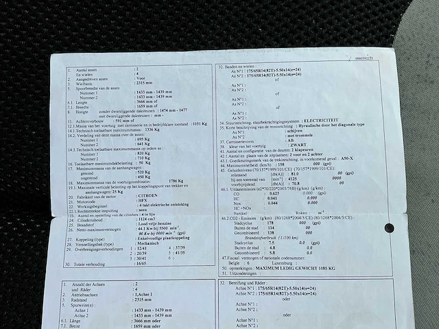 Citroën c2 uit 2005 - afbeelding 63 van  69