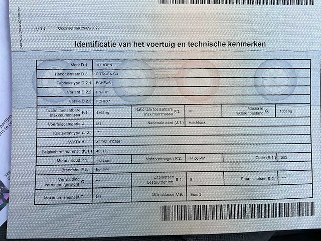 Citroën c3 personenauto - afbeelding 34 van  34