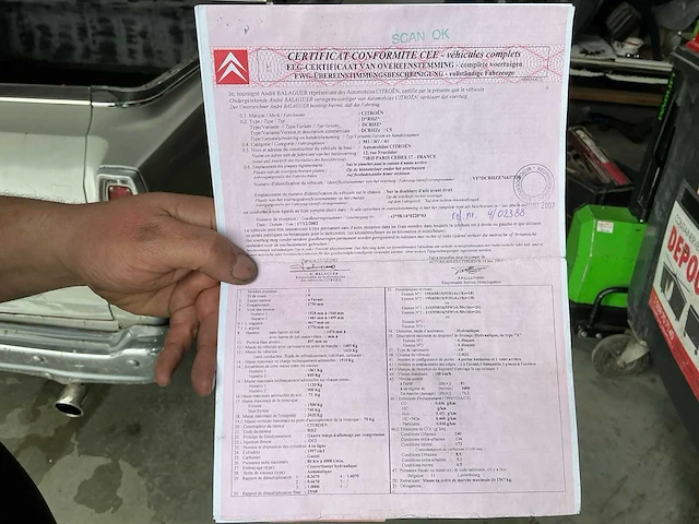 Citroën c5 - 2003 - afbeelding 16 van  25