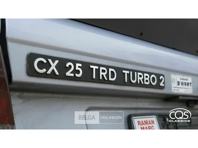 Citroën cx 25 trd turbo 2 - 1989 - afbeelding 5 van  17
