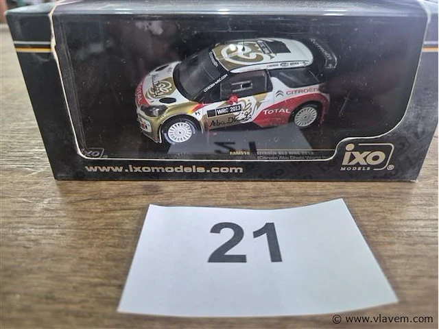 Citroën ds3 wrc (verkeerde verpakking!) - afbeelding 1 van  3