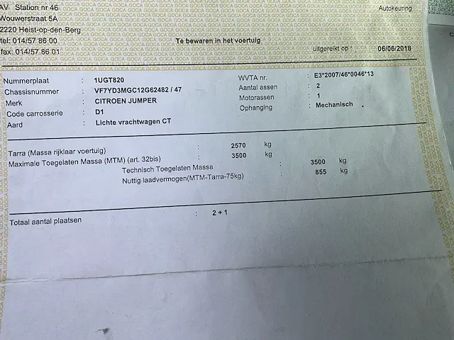 Citroën jumper bedrijfswagen - afbeelding 19 van  26